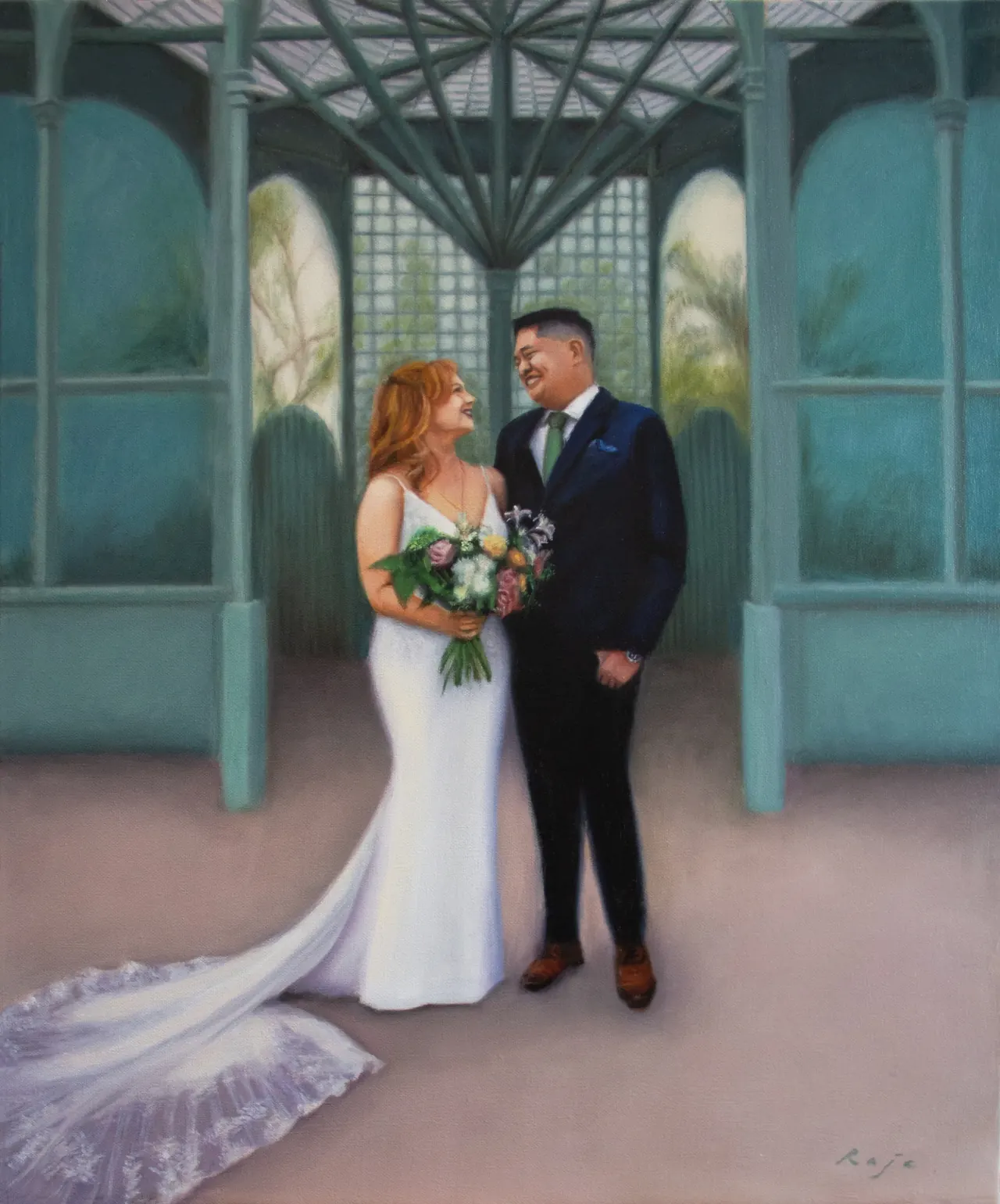 Wedding painting for Cassidy & Nathan